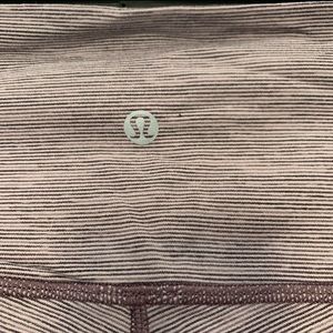 Purple LULULEMON leggings